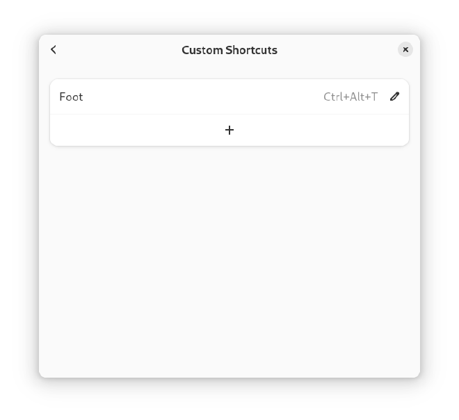 Gnome Shortcut